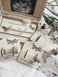 Zwangerschapstest Bordje ~ Kersenbloesem Baby on the way