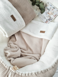 Babynestje Baby Beige Wafel / Teddy Kort