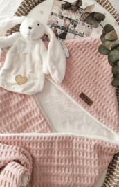 Badcape Grof Poeder Pink / Teddy Kort