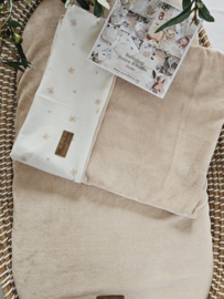 Hoeslaken Beige Velvet