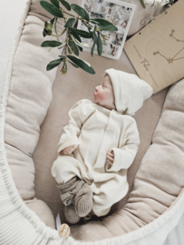 Babynestje Creme Velvet Rib / Beige Velvet