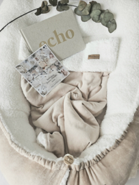 Babynestje Beige Velvet / Teddy