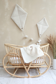 Vlieger Teddy boucle cream & taupe babyly