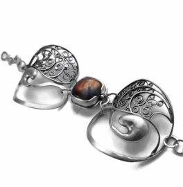 armband met labradoriet