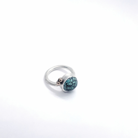 Ring met turquoise