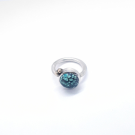 Ring met turquoise