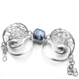 armband met labradoriet