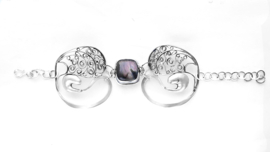 armband met labradoriet