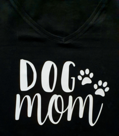 T-shirt Dames - Dog Mom