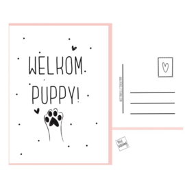 Dogcard - Welkom Puppy