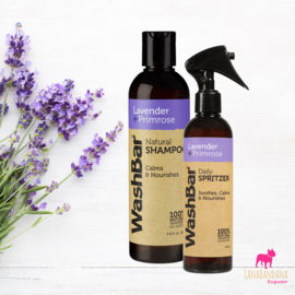 WashBar Lavendel en Teunisbloem Set (Shampoo + Spray)