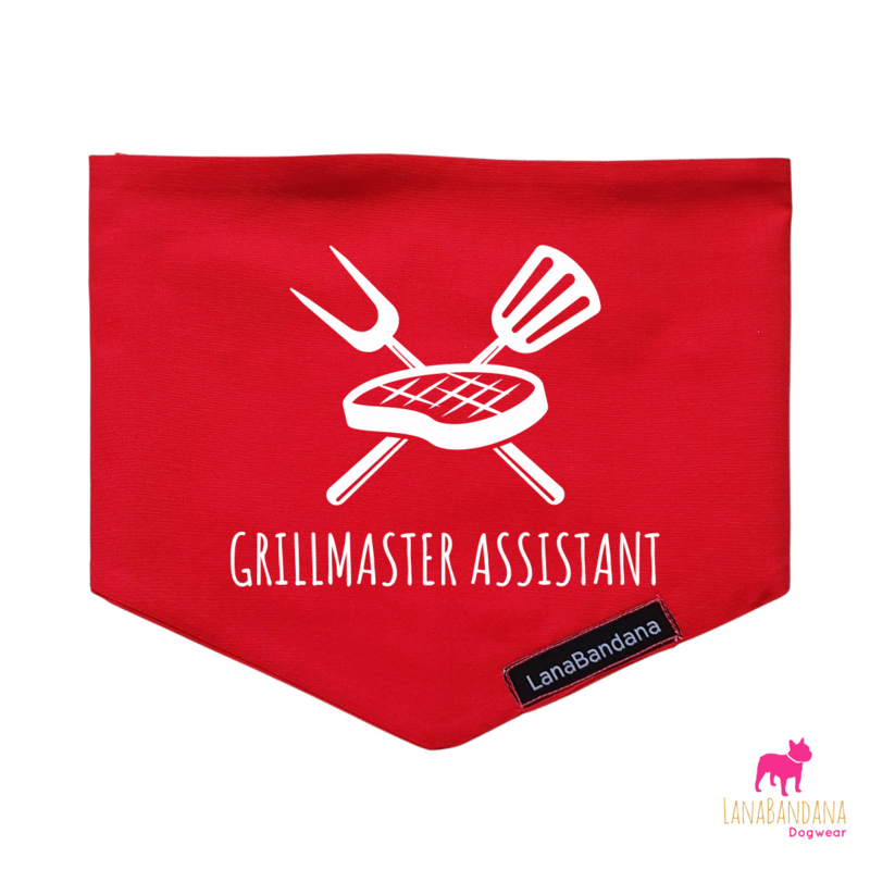 Knoopbandana | Grillmaster Assistant Red