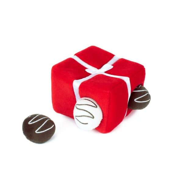Hondenspeelgoed | Valentijn | ZippyPaws | Zippy Burrow - Box of Chocolates
