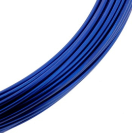 Aluminiumdraad 1mm x 10 meter blauw p/4