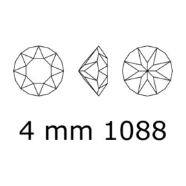1028 Xilion Chaton puntsteen 4,00 mm / PP 32 sapphire F (206) p/50