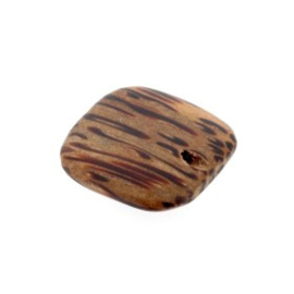 kraal hout 20x20x4 mm palm wood  p/10
