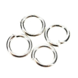 open ring / verbindingsring 6 mm  (1x4mm) AS 40 Mils p/200