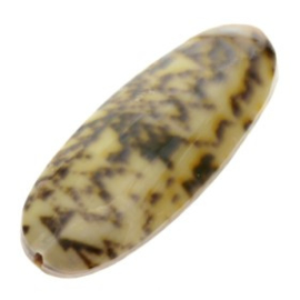 kraal schelp golden olive shell klein 26 x 10 mm p/10