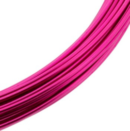 Aluminiumdraad 1mm x 10 meter fuchsia p/4