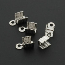 leerklem klein ribbel  NPL 7 x 4 mm p/100