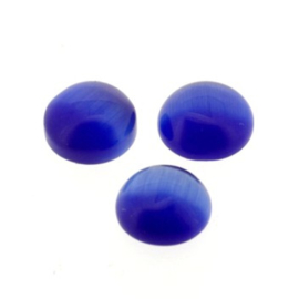 plaksteen cateye ss 34 cobalt blue 7 mm p/24