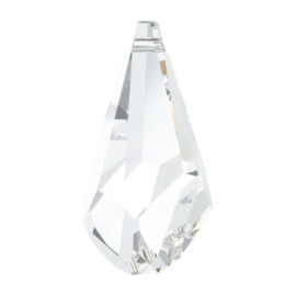 6010 Polygon drop hanger 21 x 10 mm crystal (001) p/stuk