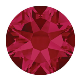 2028 plaksteen 3,5 mm / SS 14 ruby F (501) p/100