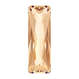 4547 Princess Baguette 30x10 mm crystal golden shadow F (001 GSHA) p/2