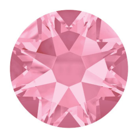 2028 plaksteen 2,8 mm / SS 10  light rose (223) p/100