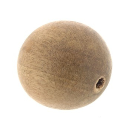 kraal hout gelakt rond 25 mm greywood p/25