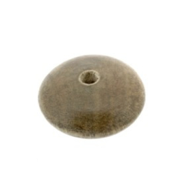 kraal hout disc 25x10mm greywood p/10