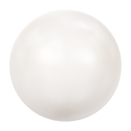 5818 4 mm Crystal white pearl (001 650) p/10