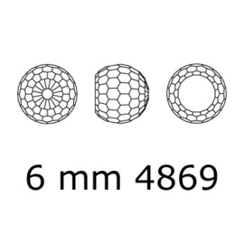 4869 fancy stone / plaksteen 10 mm aquamarine F (202) p/10