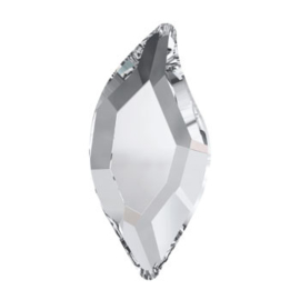 2797 plaksteen diamond leave 8x4mm crystal F (001) p/12