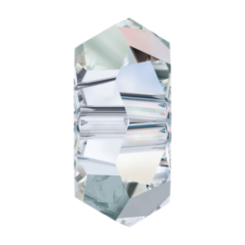 5308 kraal 8x3,5 mm (spacer) crystal ab (001 AB) p/10