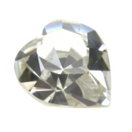 4800 Fancy Stone heart 6.6 x 6 mm crystal F (001) p/6