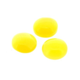 plaksteen cateye ss 34 dark yellow 7 mm p/24