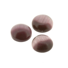 plaksteen cateye ss 34 amethyst 7 mm p/24