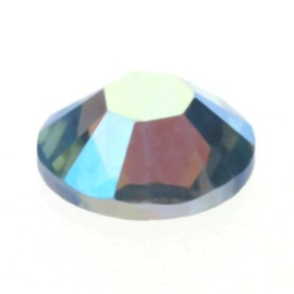 2028 plaksteen 6,5 mm / SS 30 aquamarine AB F (202 AB) p/360