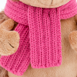 Egeltje in roze muts