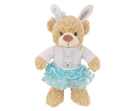 Blauw konijn tutu 40 cm