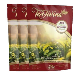Vida Divina - 3 XL zakjes voor 3 weken thee. indien uitverkocht  levertijd 3 tot 4 weken
