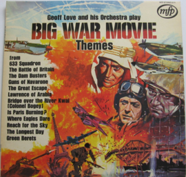 Geoff Love And His Orchestra – Big War Movie Themes (LP)