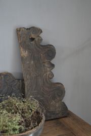 Prachtig oud houten ornament