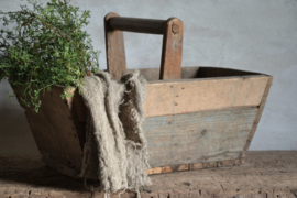 Oude authentieke houten bak