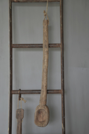 Oude houten Nepalese lepel