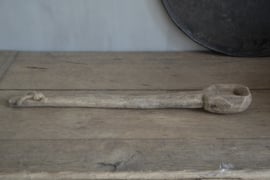 Oude houten Nepalese lepel