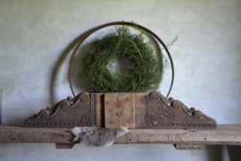 Oud houten ornament XXL