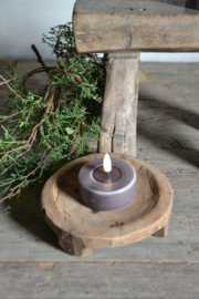 Oude houten potjes