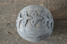 Prachtige houten kerstballen